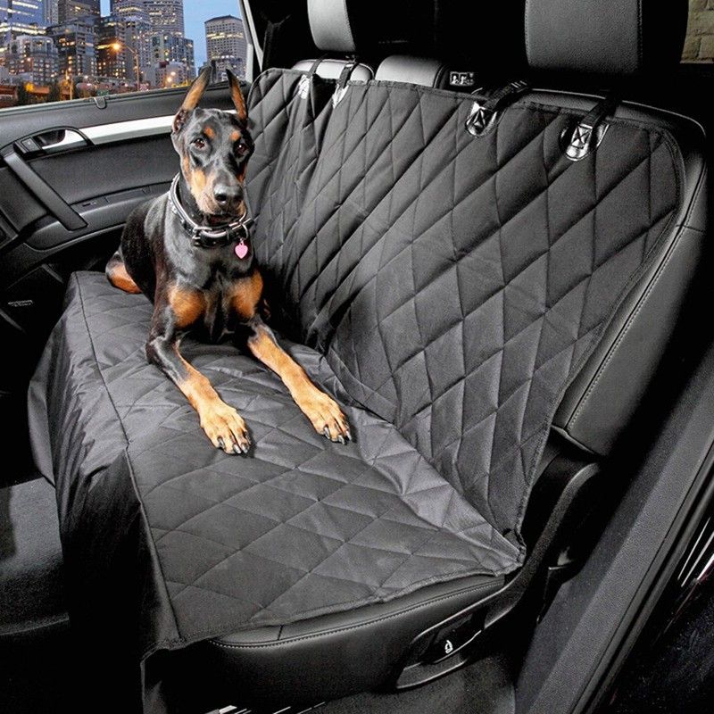 2019 600d Oxford Pet Car Seat Covers Waterproof Back Bench Seat