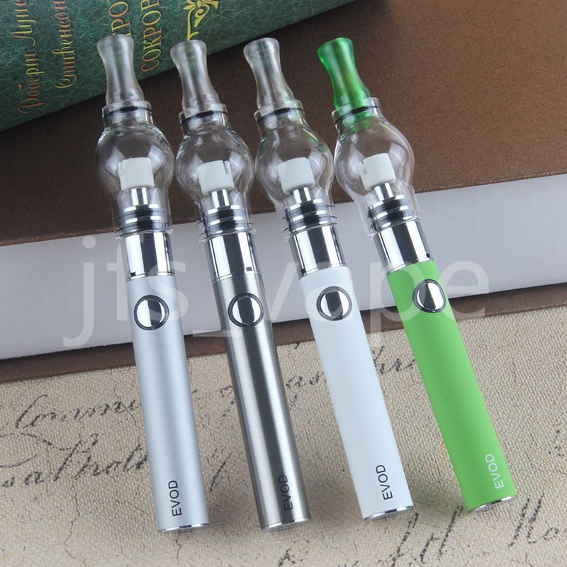 Dab Vape Dome Atomizer Kit EVod Battey Globe Glass Tank Clearomizer