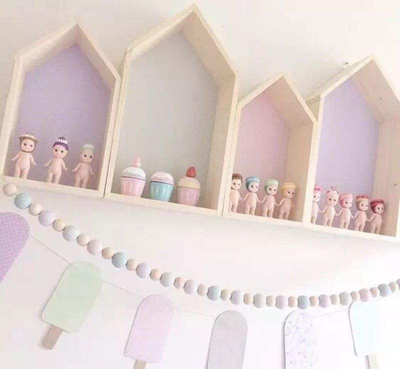 dolls house wall shelf