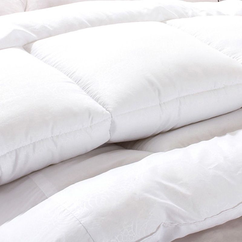 Hot Soft Quilt White Quilted Bedspread Warm Hot Soft Quilt White Quilted Bedspread Warm Thicken Comforters Patchwork Blanket Home Textile Jq0049