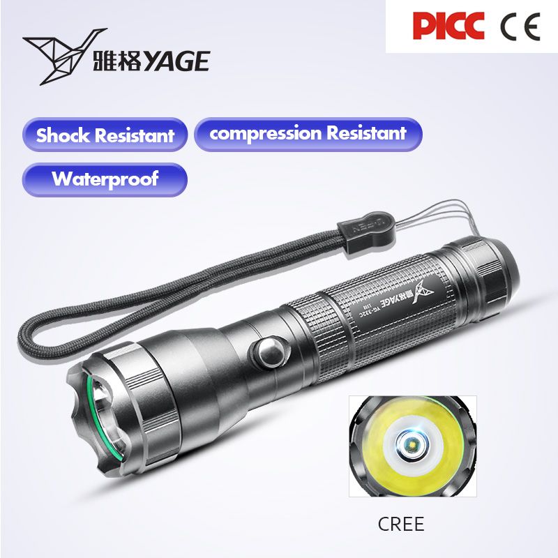 YAGE 332C Light Torch Led Tactical Flashlight Three Modes CREE Led