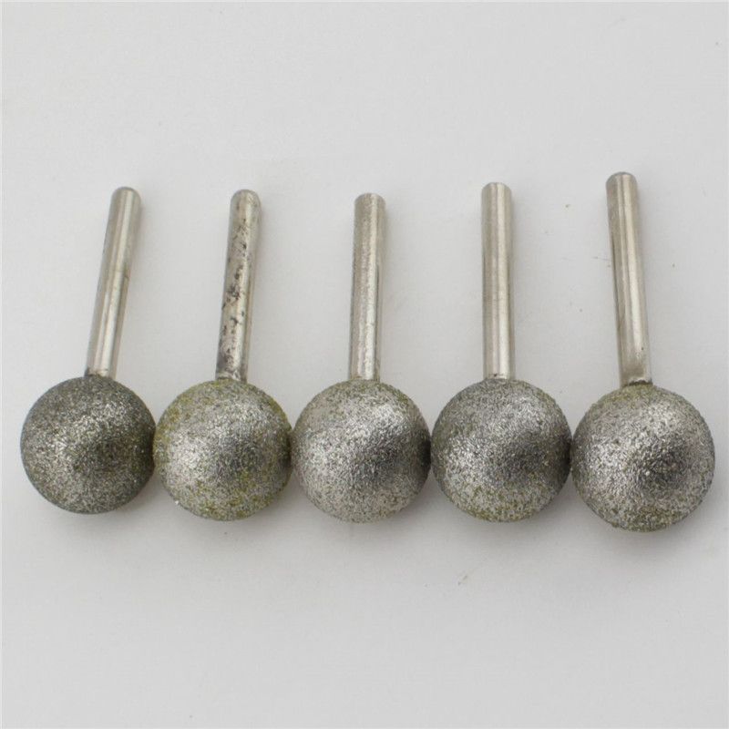 Perlen-Bit Schärfen 11 mm Dia Diamant beschichtete Kugelkopf