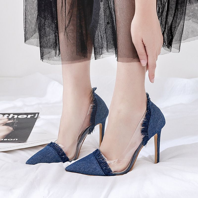 sexy jeans and high heels