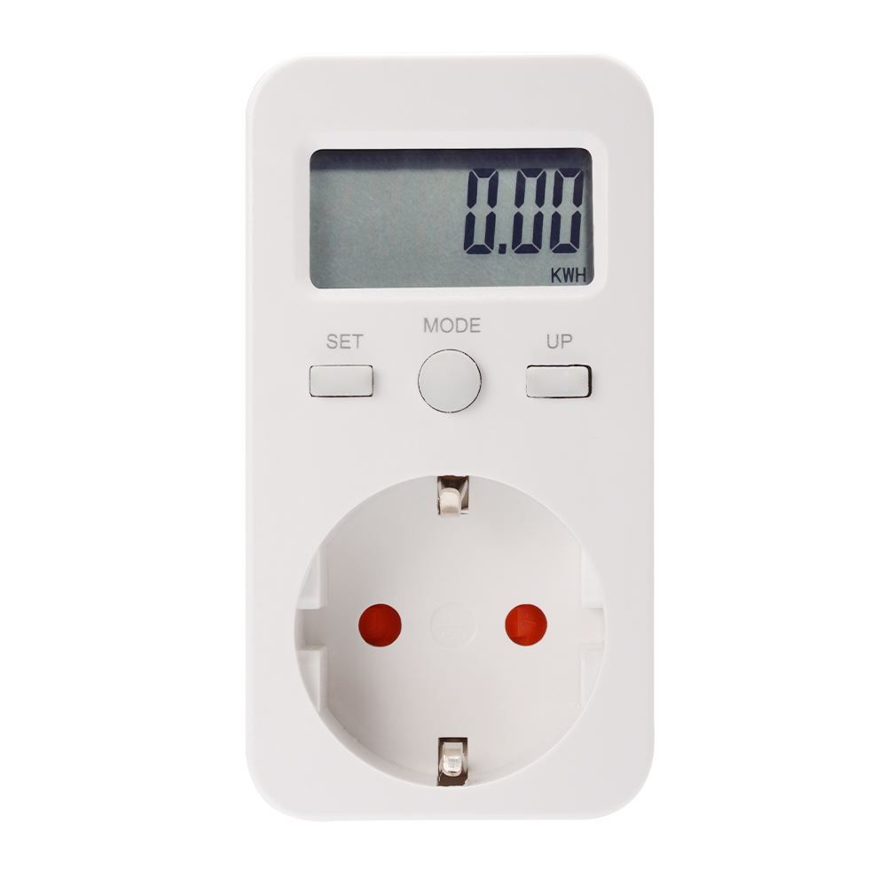 2020 LCD Digital Plug In Power Meter Energy Monitor Electricity Usage