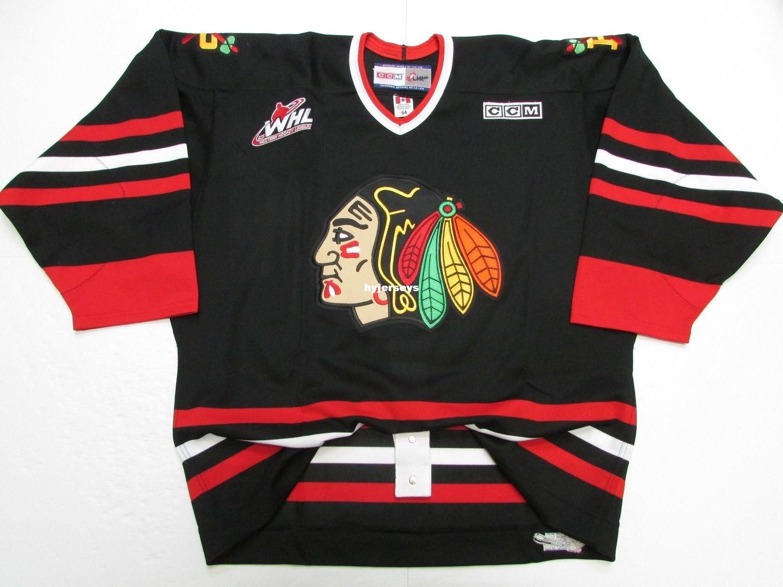 PORTLAND WINTERHAWKS WHL AUTHENTIC PRO 