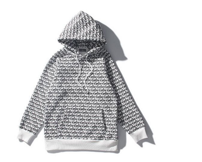 fear of god logo hoodie