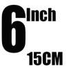 15cm 6inch