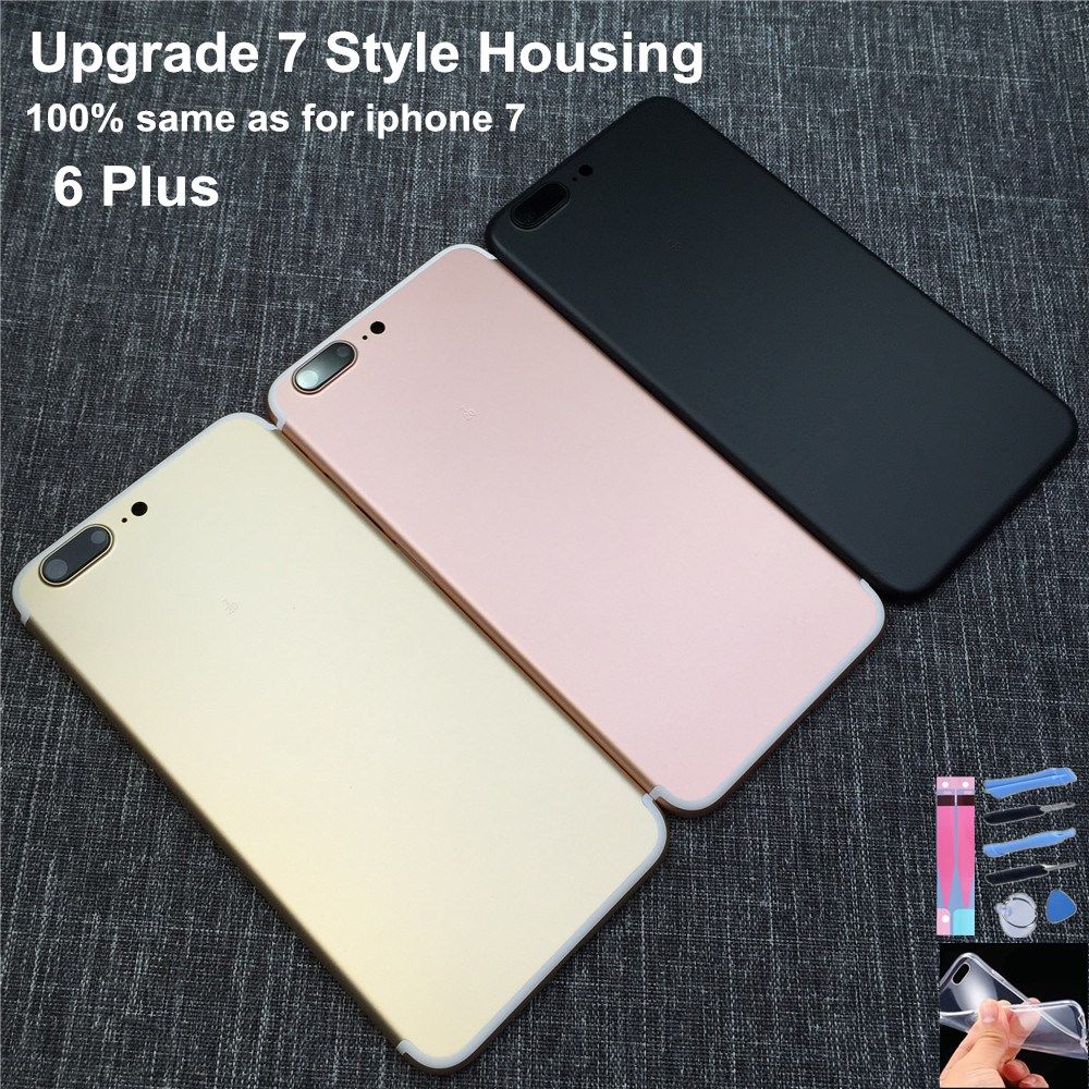 2020 Matte Black Housing For Iphone 6s Like 7 Style Back Aluminum