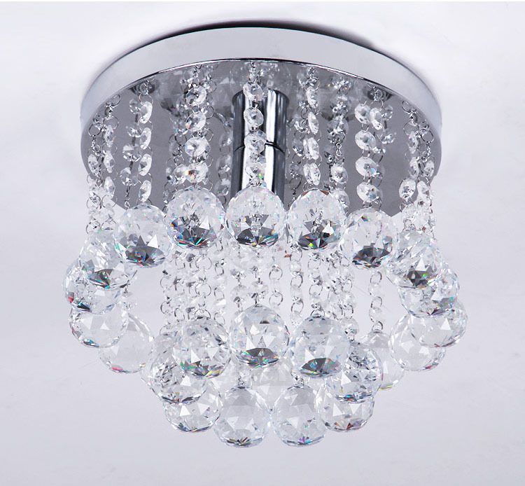 Mini Style 1 Light Flush Mount Crystal Chandelier Spiral Rain Drop Ceiling Lighting Stair Lights For Staircase From Selectedlighting 30 88 Dhgate Com Mini Style 1 Light Flush Mount Crystal, Mini Style Crystal Chandelier Pendant Light