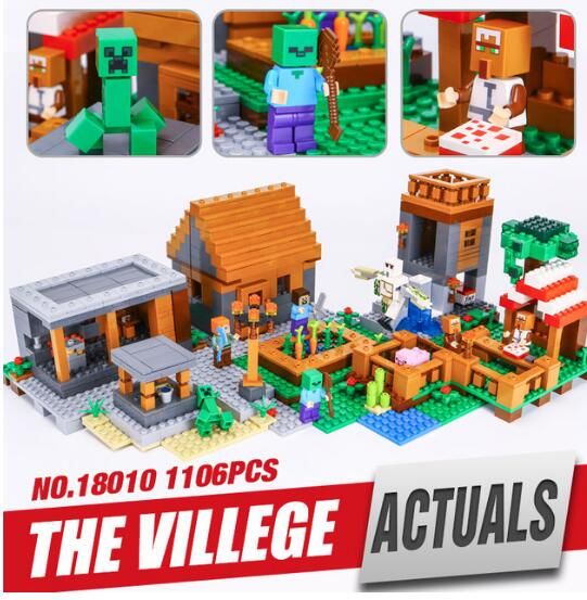 Lepin 18010 New The Village Marketplace Adventures Steve Blocks Kids Toys Compatible With 21128 Legocity Legoes From Mytoyworld, $58.3| DHgate.Com