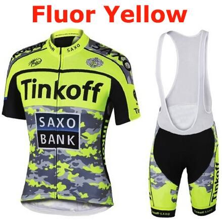 Sports equipment Cycling Clothing Bicycle jersey shorts set gel trek Fluor 2020