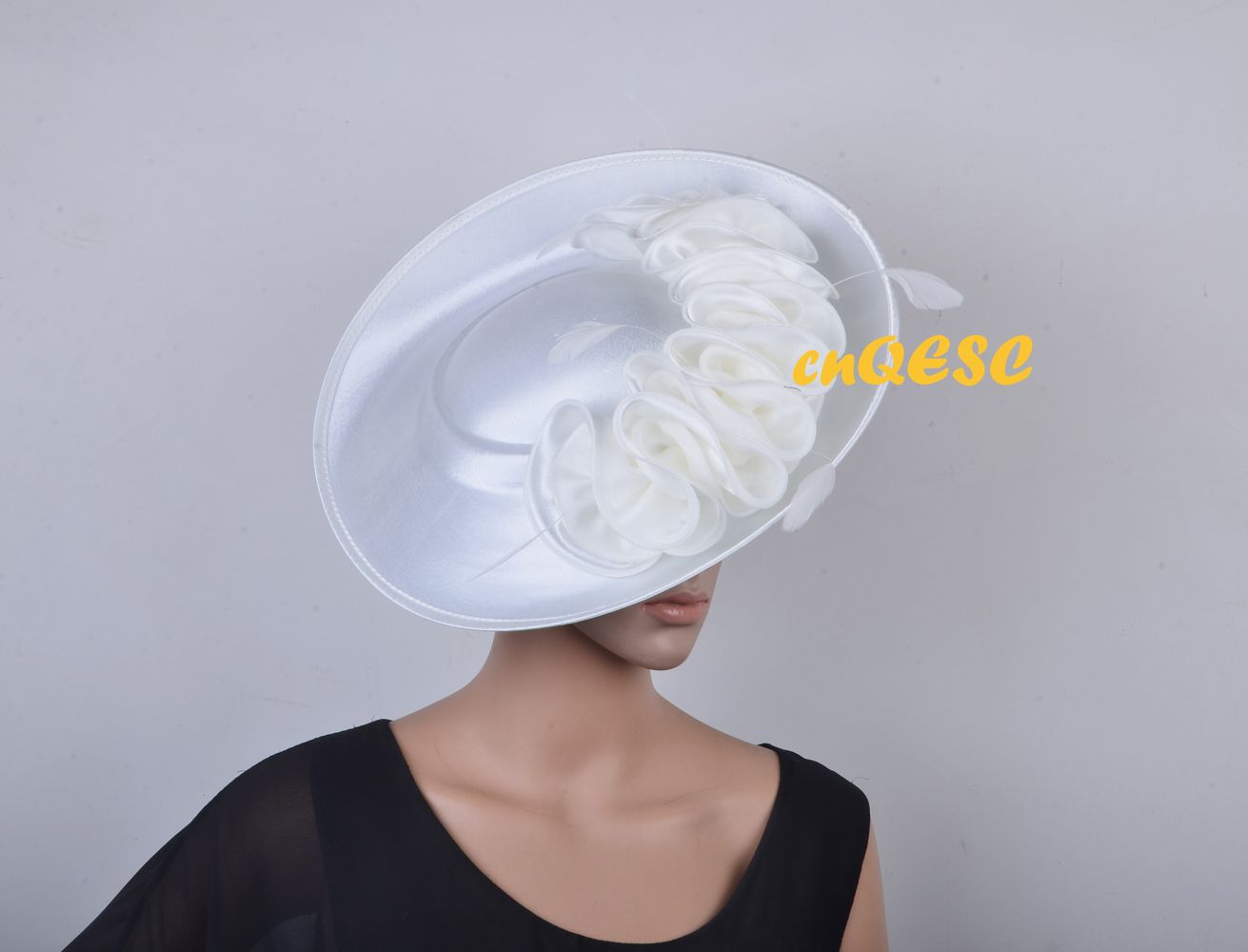 wedding white hat