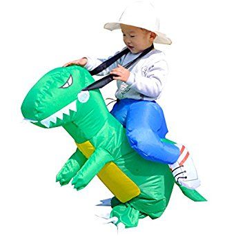 dino rider costume