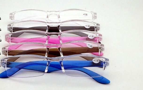 Unisex Trasparente Occhiali Da Lettura Lettori Di Plastica Colori Misti  Forza Forza Da +1,00 A +4,00 Da 0,84 € | DHgate Italy