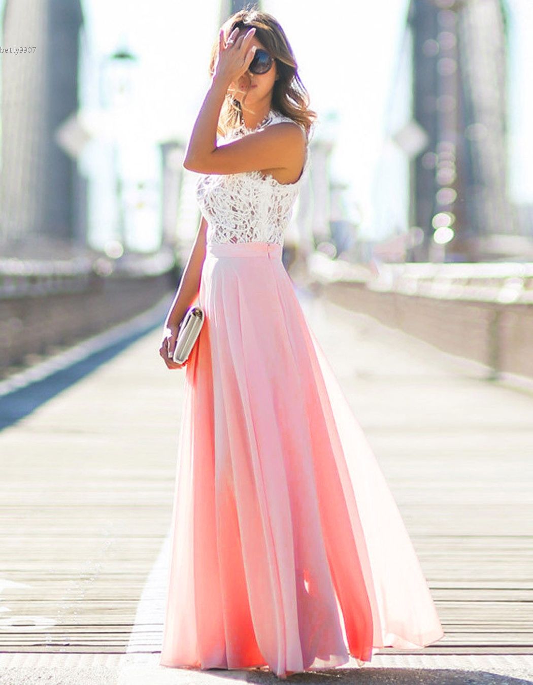 floral maxi wedding guest