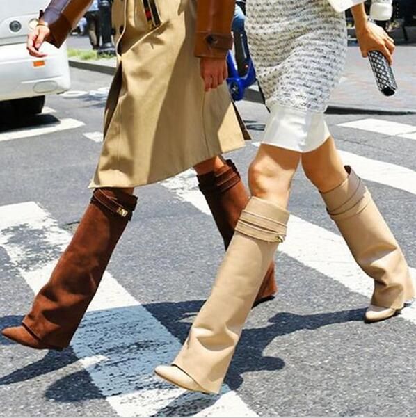 knee high wedge boots canada