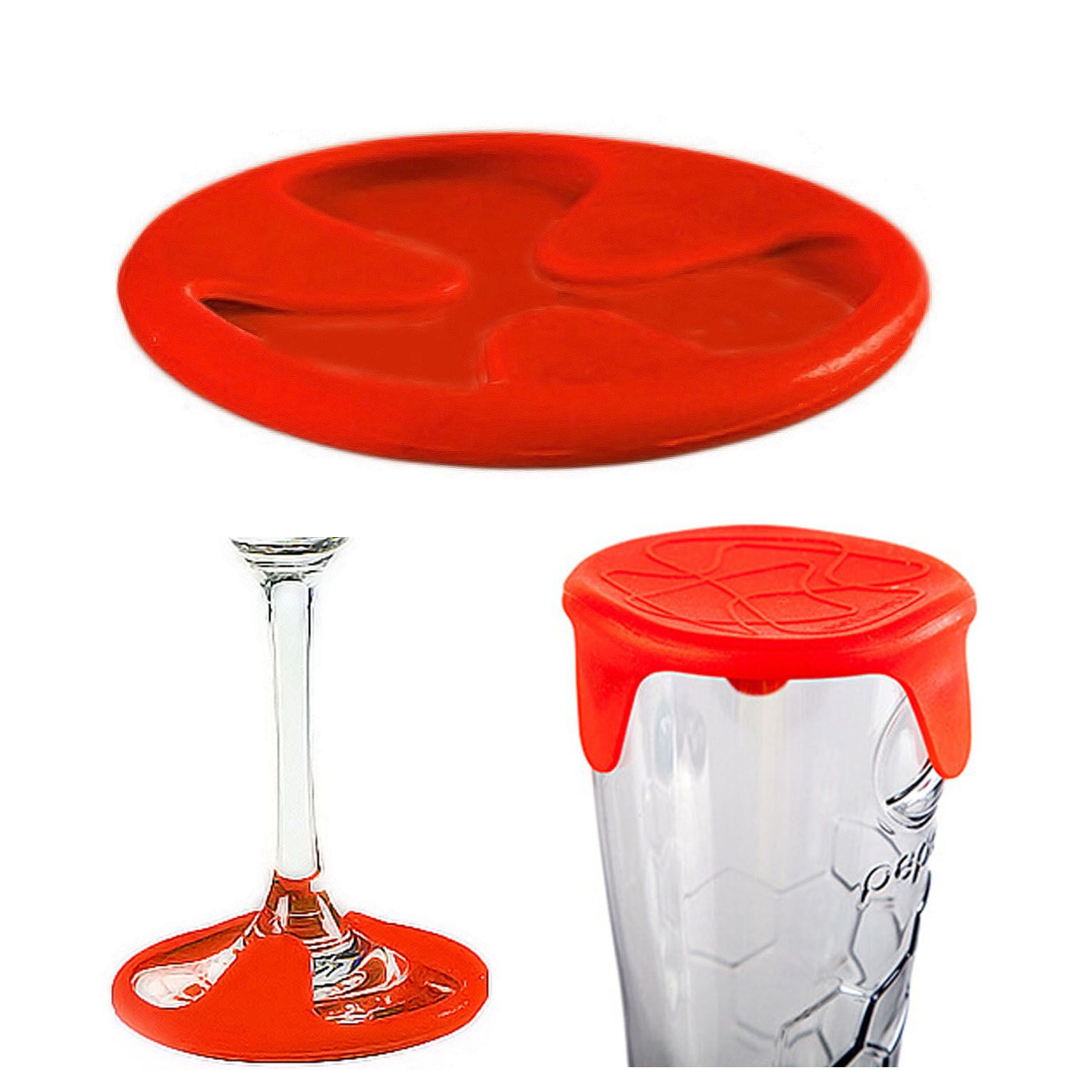 Best Quality Wholesale 2 In 1 Heat Resistant Anti Slip Silicone Wine Bottle Goblet Drink