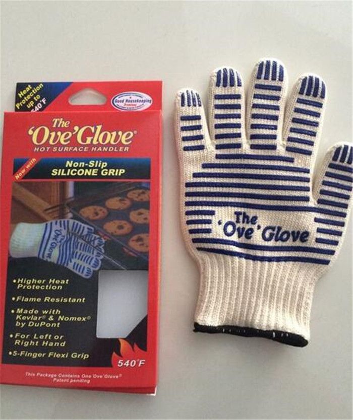 /'OVE/' GLOVE ONE PROTECTIVE OVEN GLOVE SILICONE NON SLIP GRIP NEW IN PACK