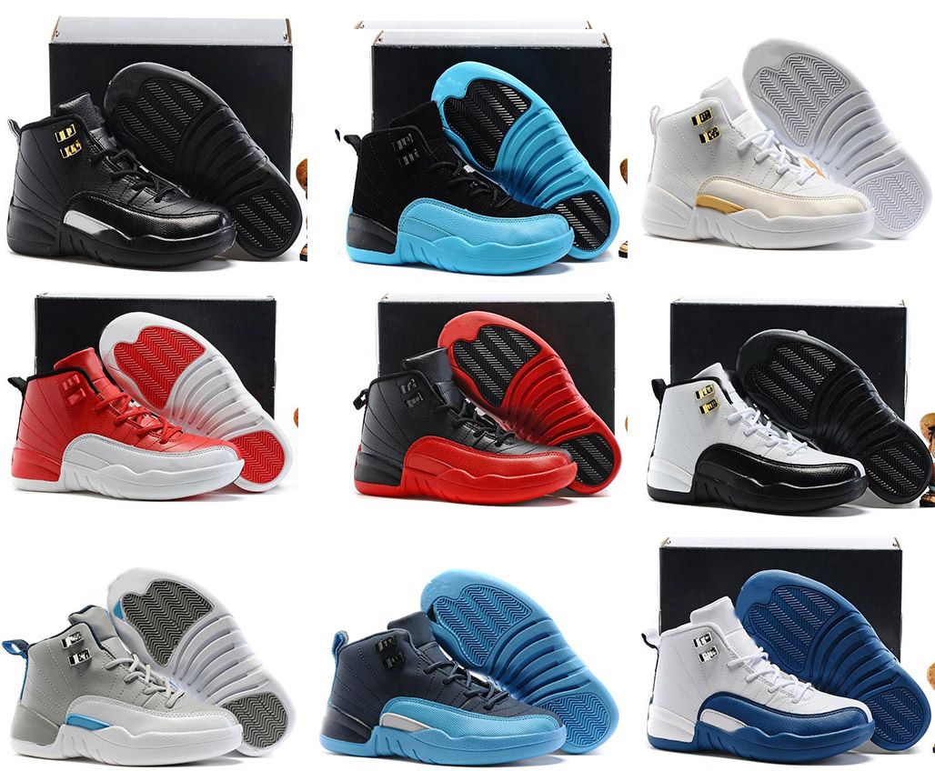 Sale 2018 Cheap New 12 Kids Basketball Shoes For Boys Girls Sneakers