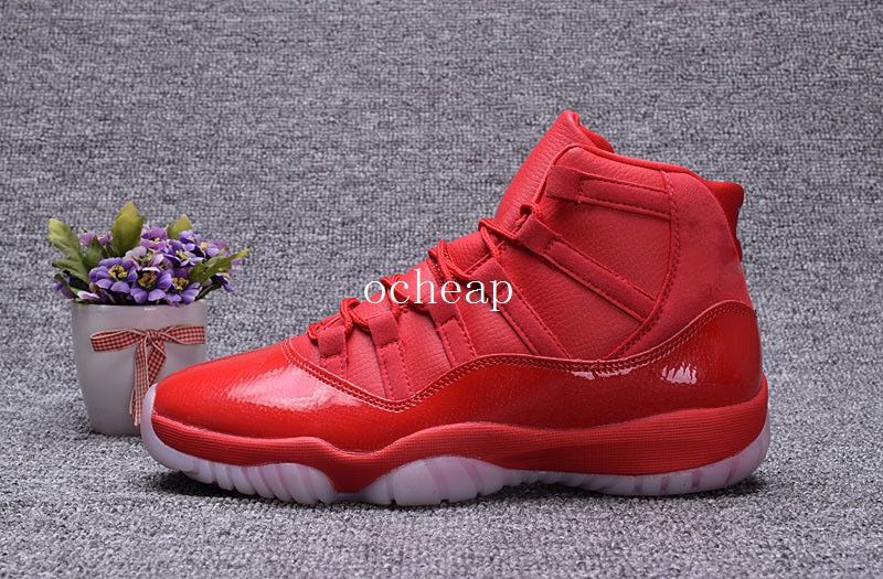 all red retro 11