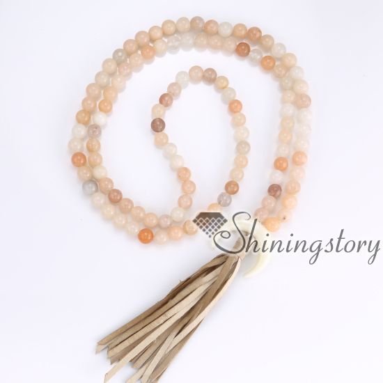 meditation bead necklace
