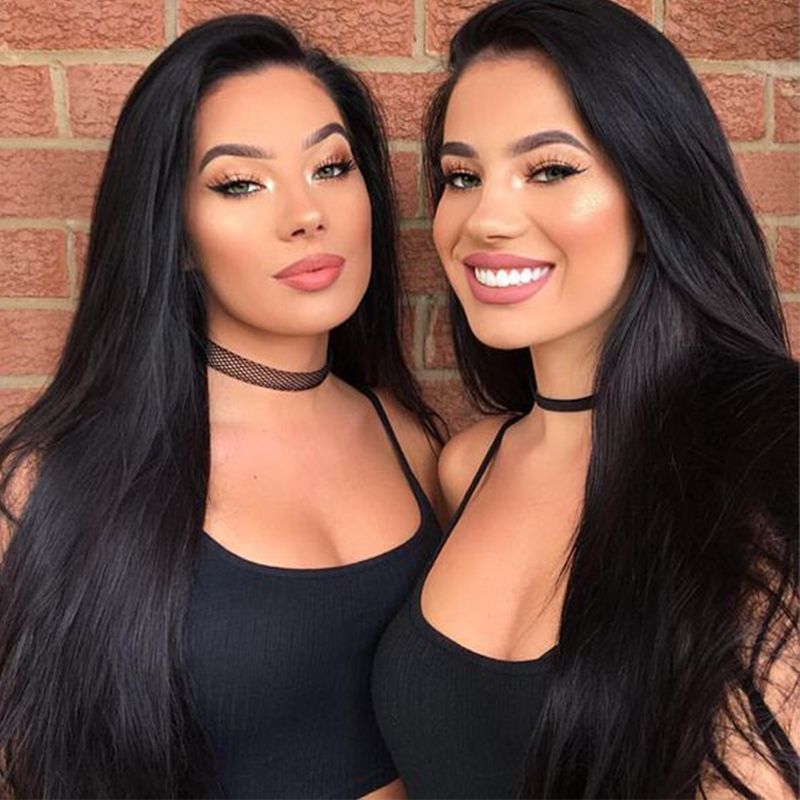 Cosy Peruvian Virgin Straight Human Hair Weave Cheap Prices