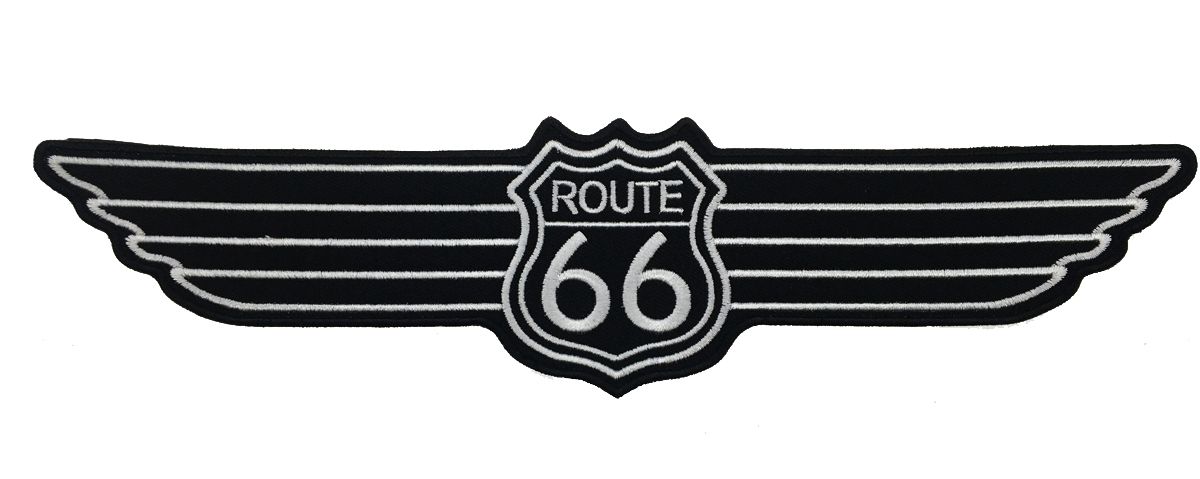 ROUTE 66 PATCH 3" Cloth Badge/Emblem/Insignia Biker Jacket Bag American USA Road ROUTE 66 PATCH 3" Cloth Badge/Emblem/Insignia Biker Jacket Bag American USA Road
