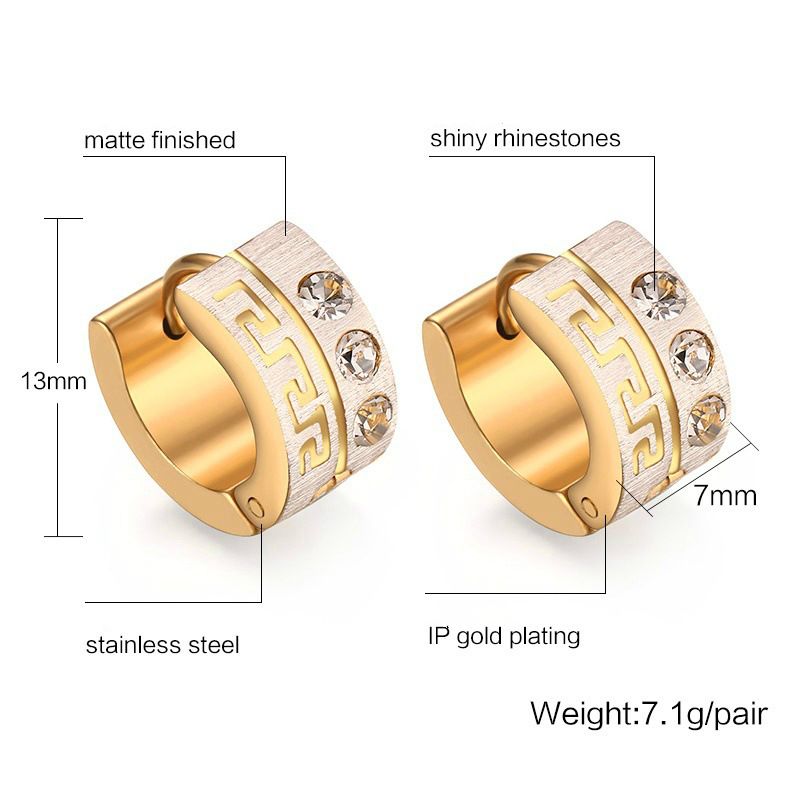 gold plated hoop earrings wholesale