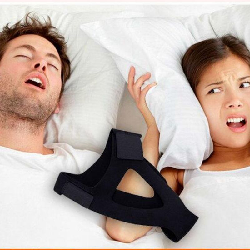 Nouveau Anti Apnée Mâchoire Solution Dormir Soutien Stop ronflement chinstrap ronflements Ceinture