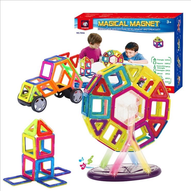 puzzle magnetic blocks