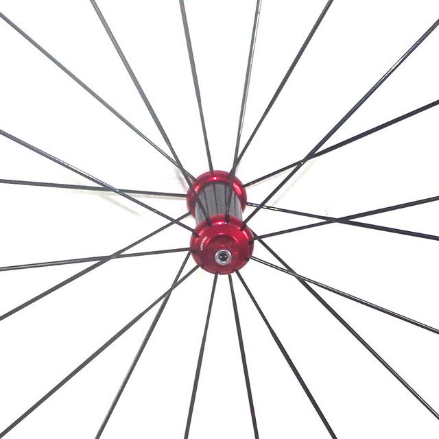 Super Light 700C Road Bike Alloy Wheelset 28mm Depth 23mm Width Bicyle