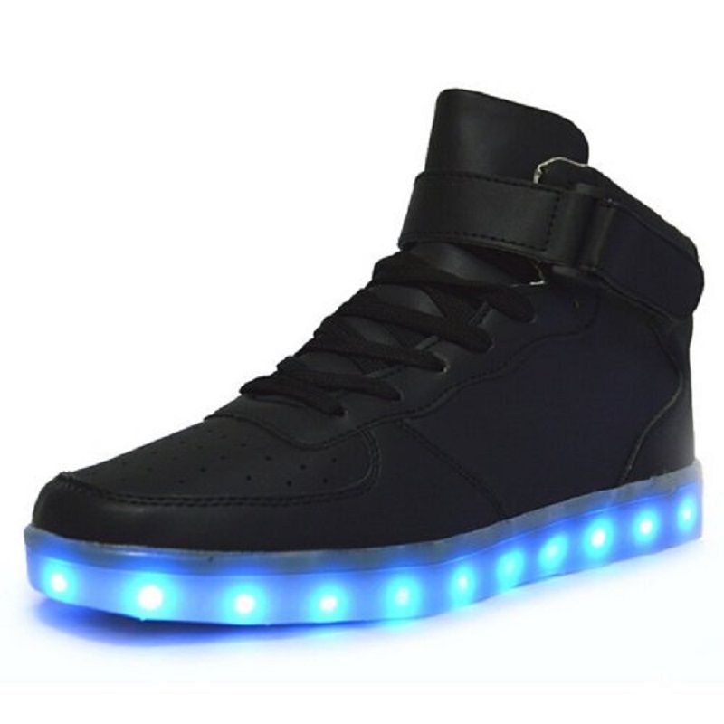 zapatos con luces led para hombre