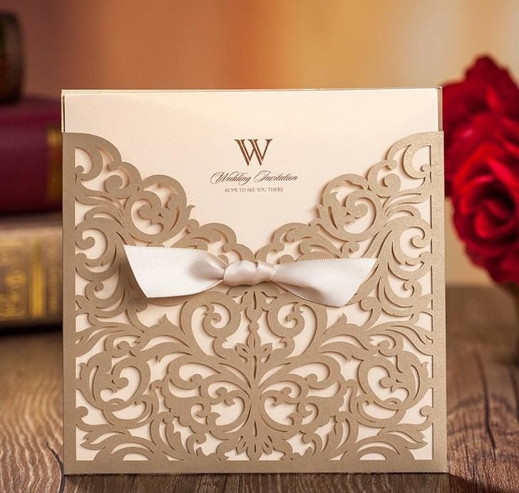 wholesale personalized wedding invitation cards gold wedding invitation thank you cards modern designs card dhl in low price wedding invitation invitation card designs