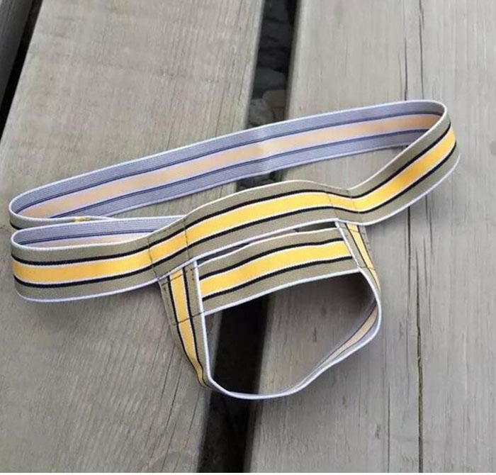 Mens Underwear Cremaster Scrotal Support Varicoceles G Strings T Thong