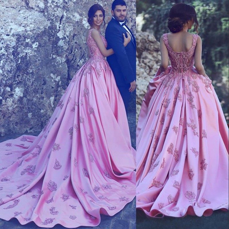 gorgeous pink dresses