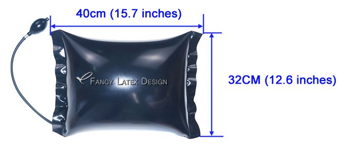 inflatable latex pillow