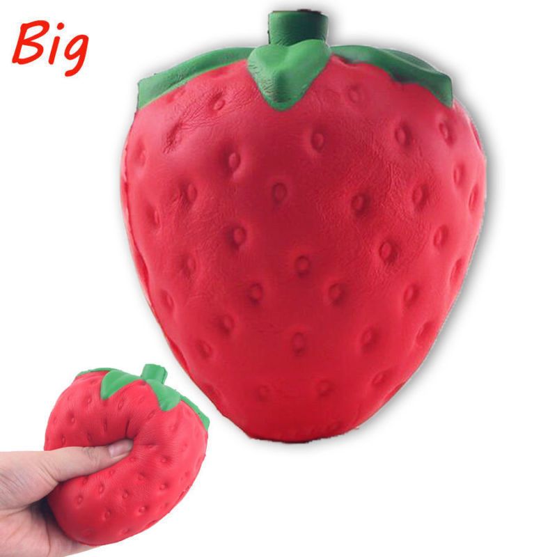large strawberry squishy