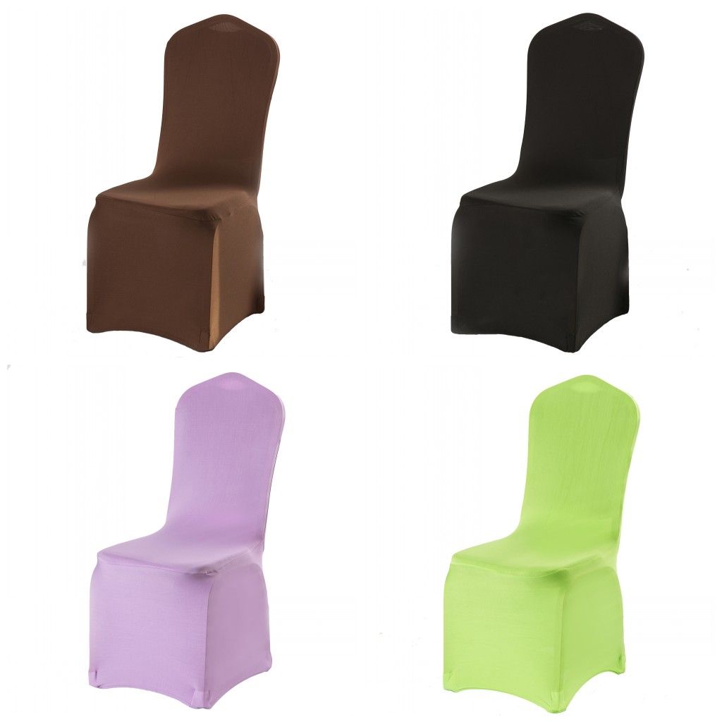 Solid Colors Wedding Chair Covers Comfortable Simple Style Elastic Force Seat Cover Hotel Decorations Supplies Multi Color 6 4gx C Rw Dining Chairs Slipcovers Small Chair Slipcovers From Sd002 2 66 Dhgate Com