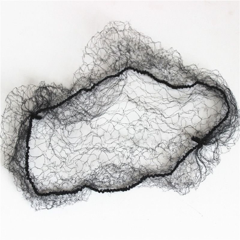 Nylon Hair Net Dance Recital Buns Hair Extension Weaving Cap Black