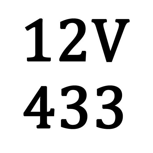 12V 433