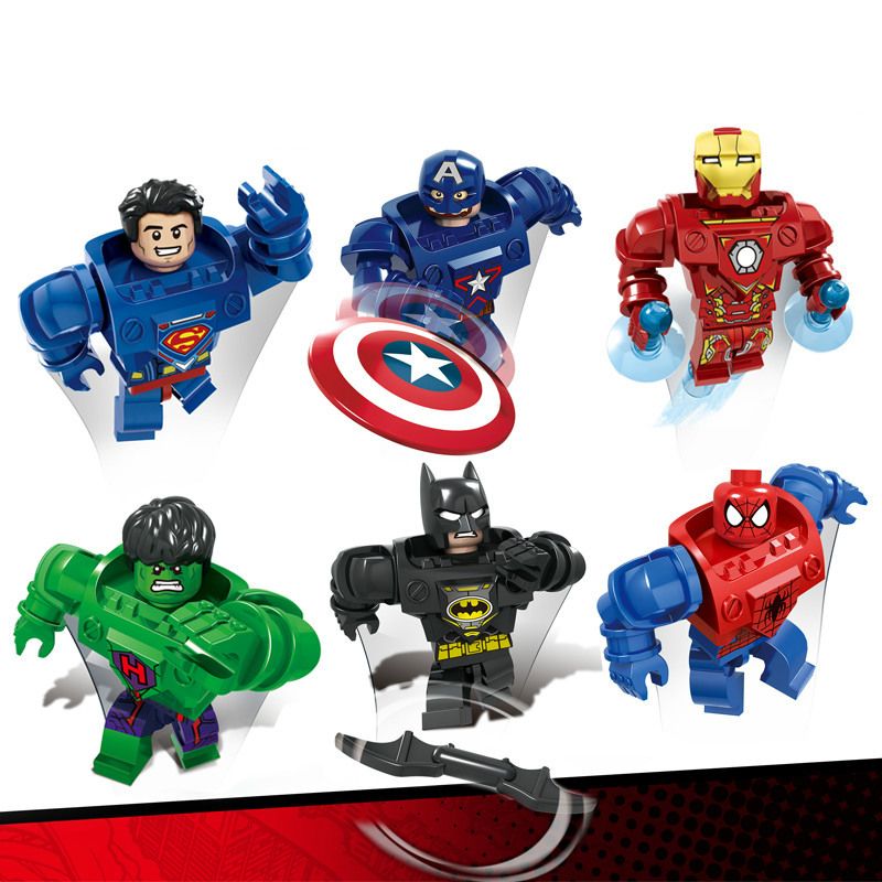 superhero building blocks