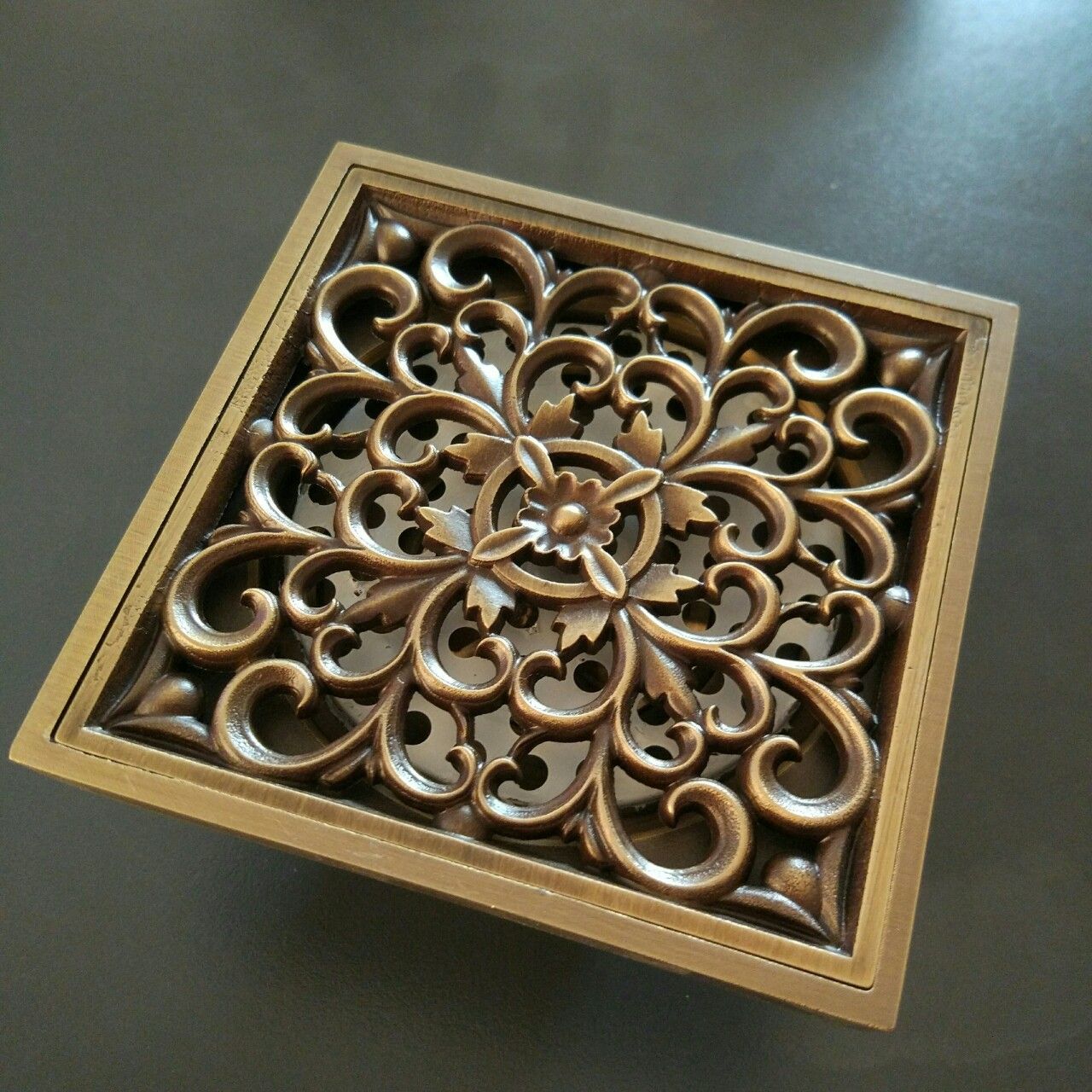 brass floor drain grates