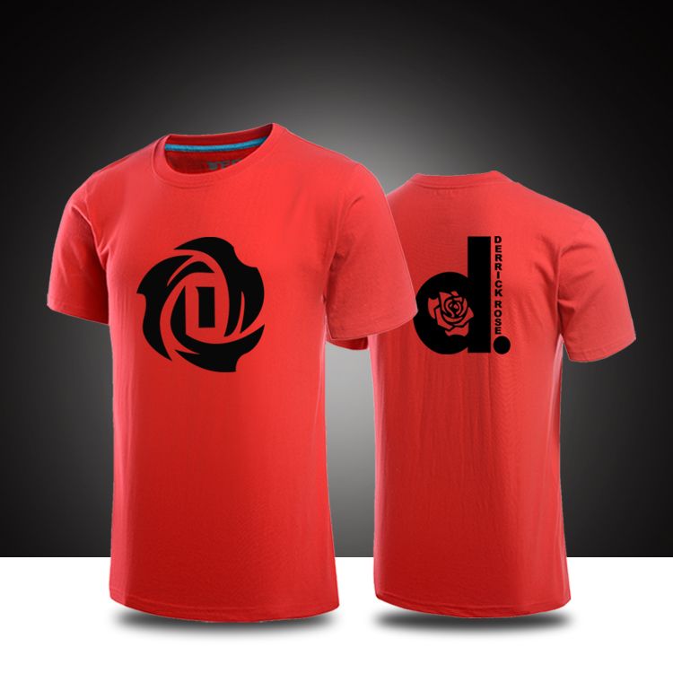 derrick rose logo t shirt
