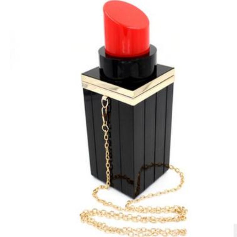 lipstick shaped purse