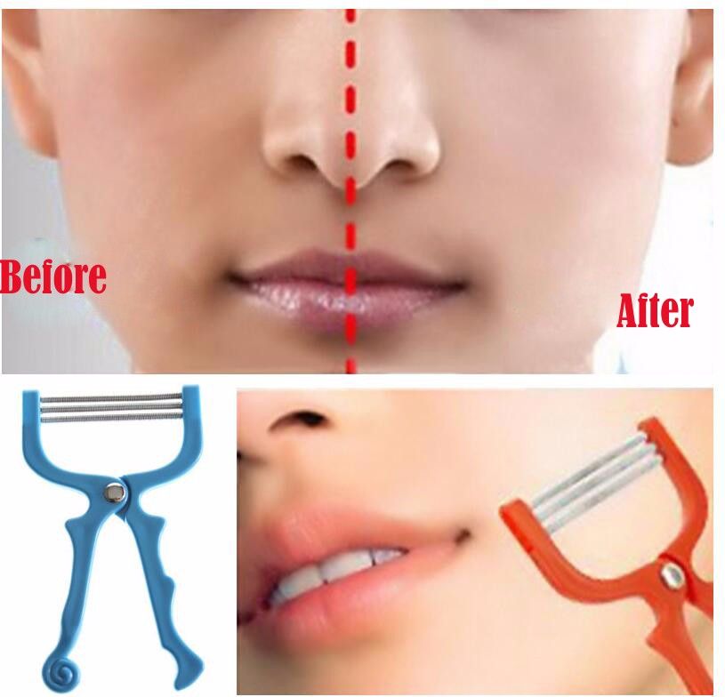Handheld Facial Hair Removal Threading Spring Rolled Face Beauty