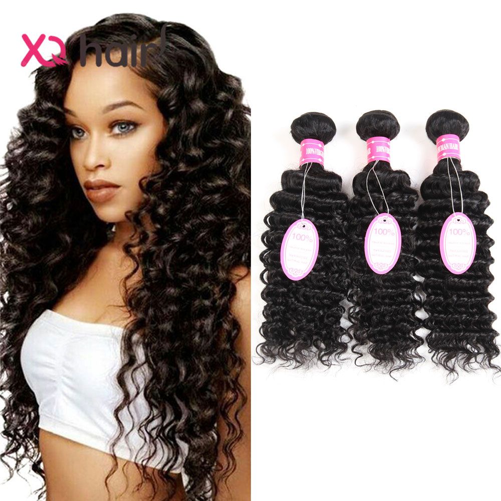 Cheap 8a Mink Brazilian Deep Wave Unprocessed Brazilian Peruvian