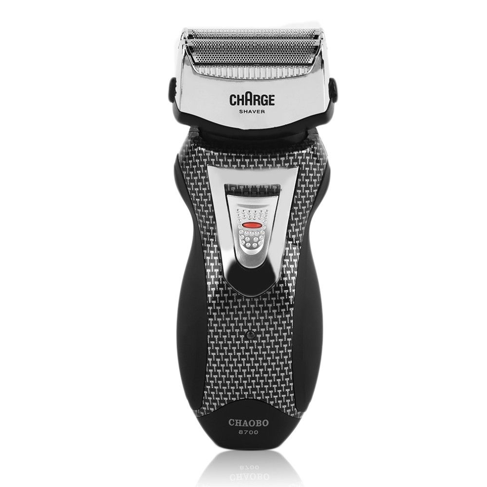 chaobo men's rechargeable cordless electric razor shaver groomer double edge trimmer us