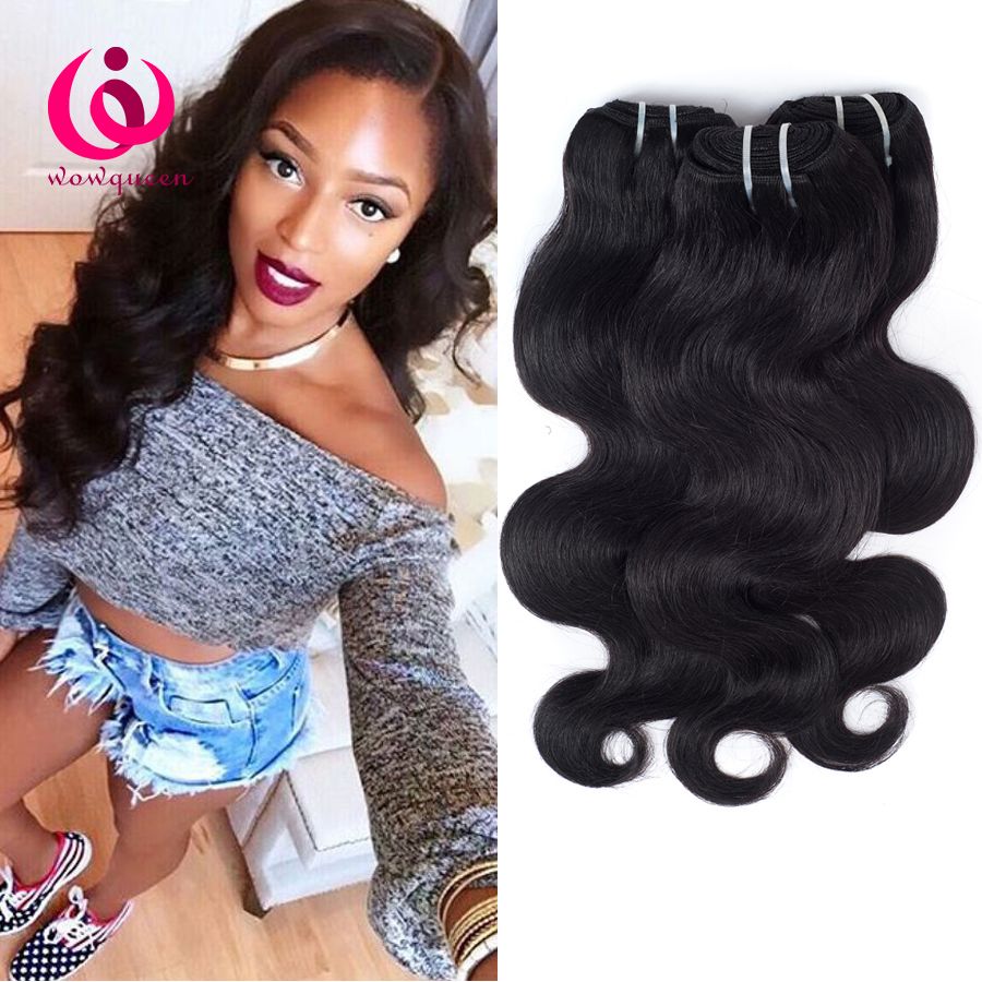 Cheap Price Mongolian Body Wave Hair Wow Queen Hair Soft And Thick