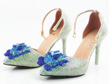 purple wedding heels for bride