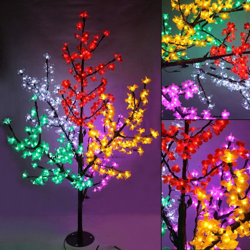 1.5m/5ft Height Outdoor Artificial Christmas Tree LED Cherry Blossom